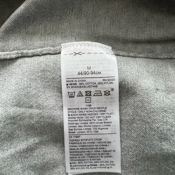 Gray Button-Up Cardigan - Picture 5 of 5